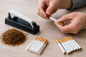 фото Как правильно набивать сигаретные гильзы Los-Tobacco