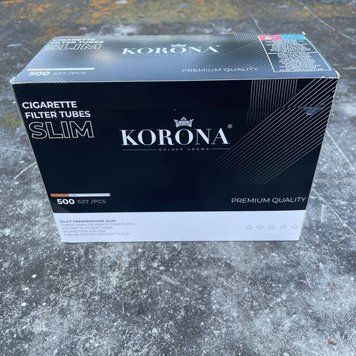 фото Сигаретные гильзы для табака Korona slim 500шт Korona 500